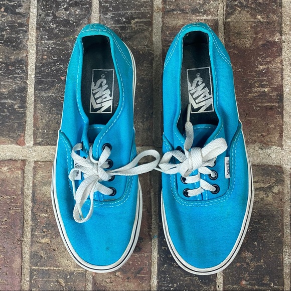 Vans Era TB4R Teal Turquoise Lace Shoes M5 L6.5 - Picture 9 of 11